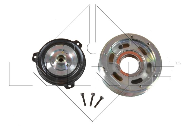NRF 380043 Magnetic Clutch, air conditioning compressor
