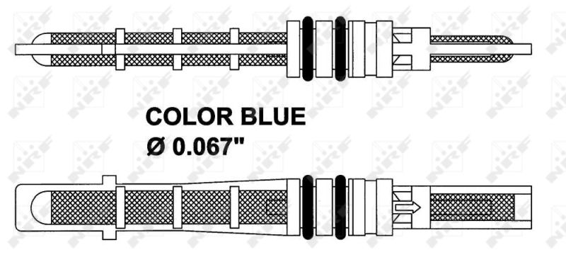 NRF 38207 Expansion Valve, air conditioning