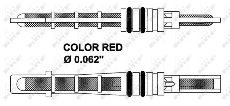 NRF 38208 Expansion Valve, air conditioning