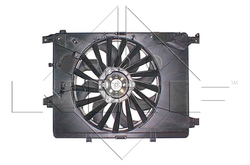 NRF 47202 Fan, engine cooling