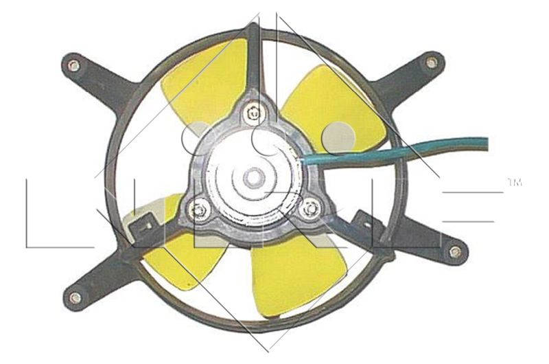 NRF 47256 Fan, engine cooling