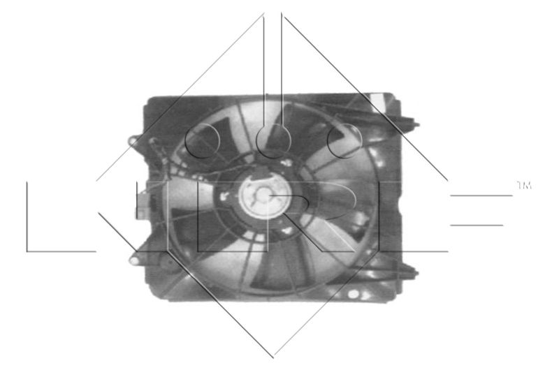 NRF 47272 Fan, engine cooling