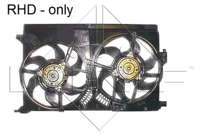Fan, engine cooling NRF 47316