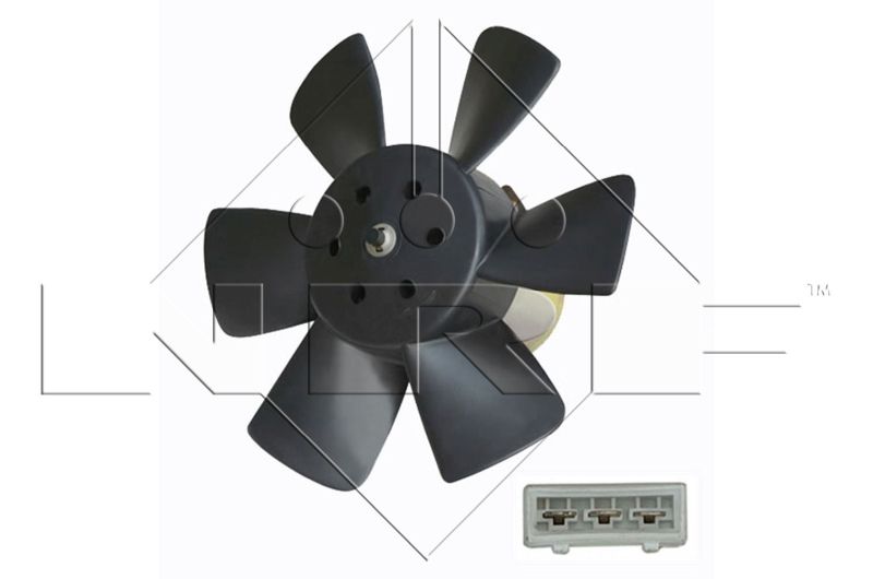 NRF 47429 Fan, engine cooling