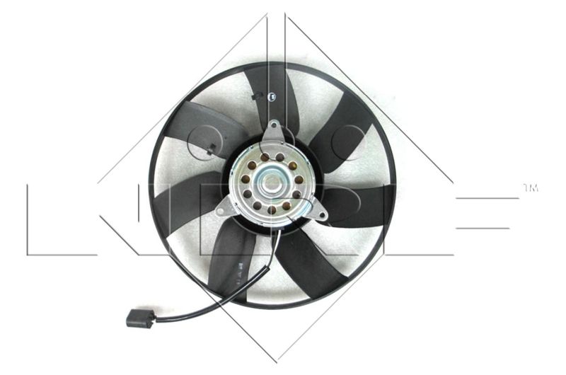 NRF 47480 Fan, engine cooling