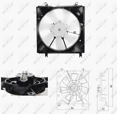 Fan, engine cooling NRF 47696