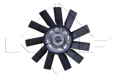 Clutch, radiator fan NRF 49555