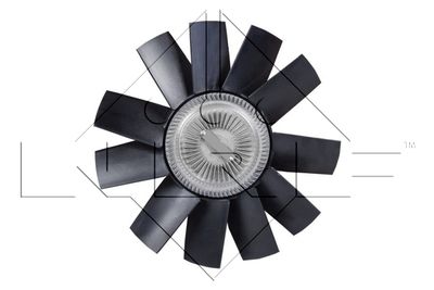 Clutch, radiator fan NRF 49563
