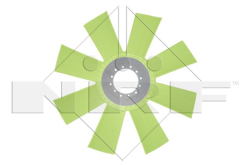 NRF 49837 Fan Wheel, engine cooling