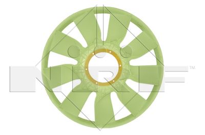 Fan Wheel, engine cooling NRF 49845