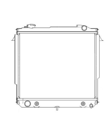 Radiator, engine cooling NRF 50300