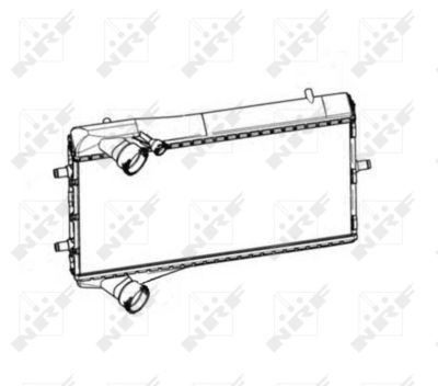 Radiator, engine cooling NRF 50548