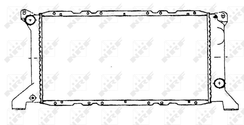NRF 507373 Radiator, engine cooling