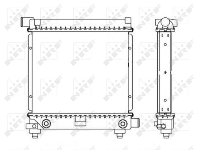 NRF 517662 Radiator, engine cooling