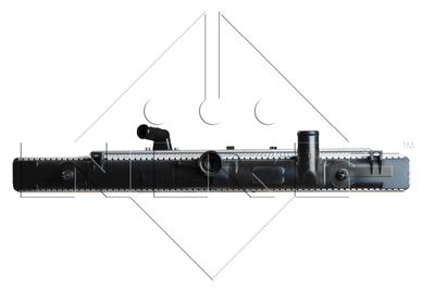 Radiator, engine cooling NRF 52232