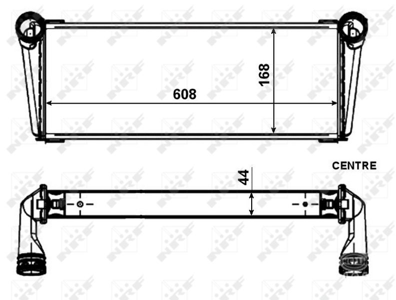 NRF 53009 Radiator, engine cooling
