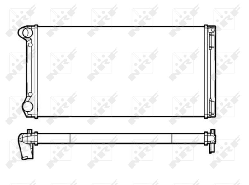 NRF 53249 Radiator, engine cooling