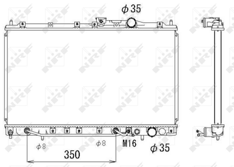 NRF 53283 Radiator, engine cooling