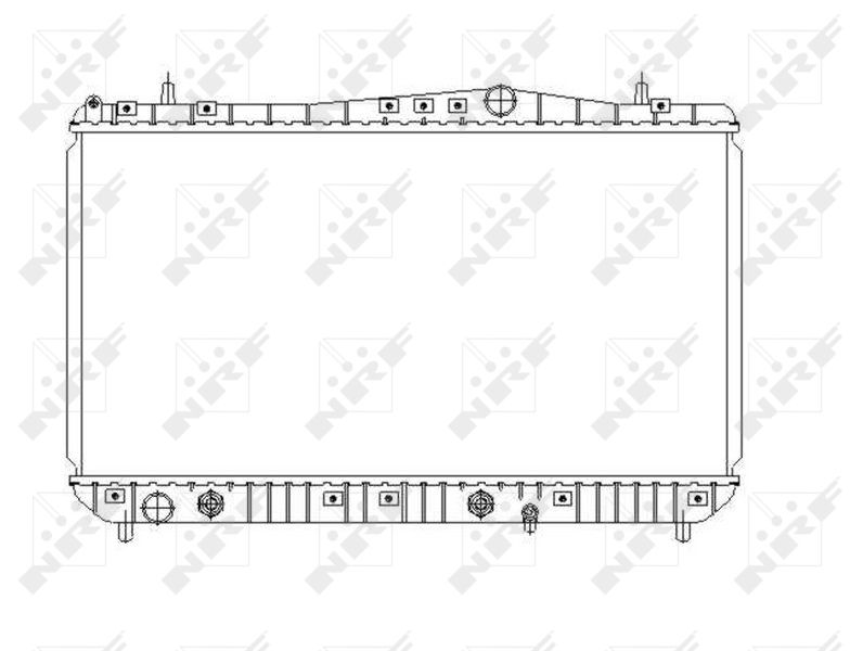 NRF 53385 Radiator, engine cooling