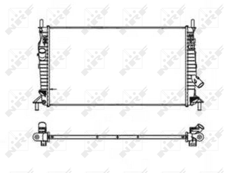 NRF 53403 Radiator, engine cooling
