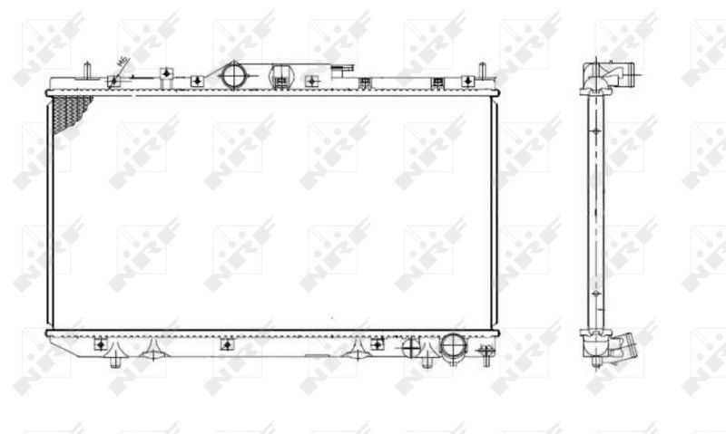 NRF 53420 Radiator, engine cooling