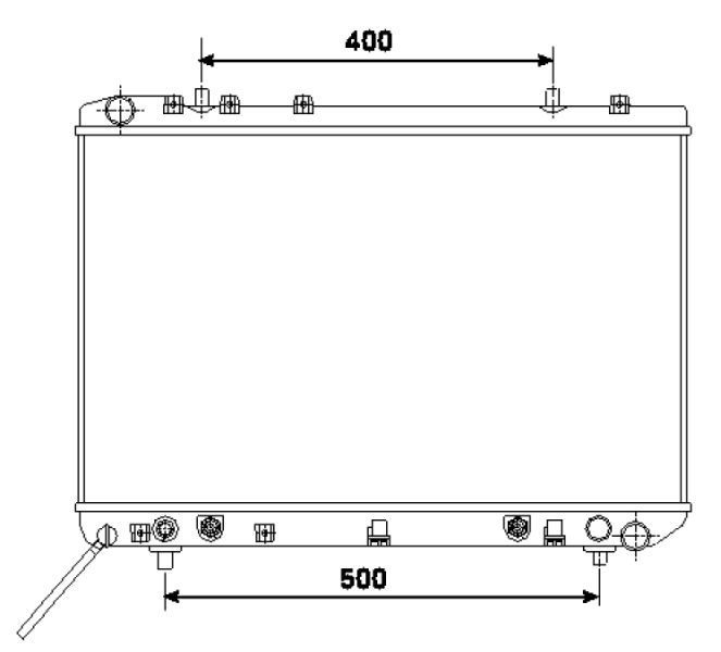 NRF 53499 Radiator, engine cooling