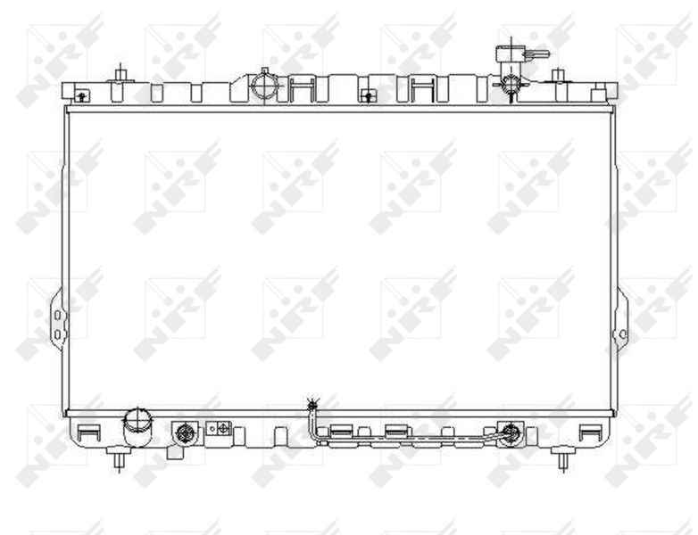 NRF 53646 Radiator, engine cooling