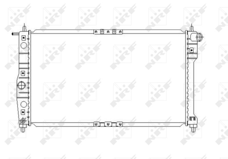 NRF 53649 Radiator, engine cooling
