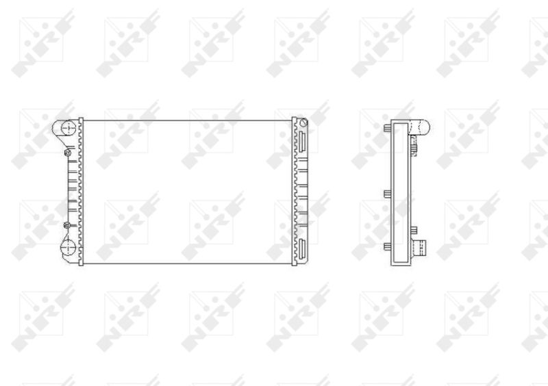 NRF 53665 Radiator, engine cooling