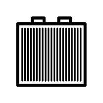 NRF 540005 Heat Exchanger, interior heating
