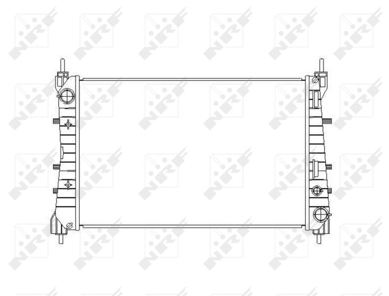 NRF 54503 Radiator, engine cooling