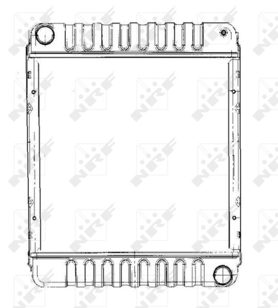 NRF 55311 Radiator, engine cooling