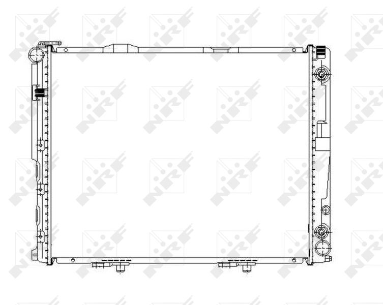 NRF 58156 Radiator, engine cooling