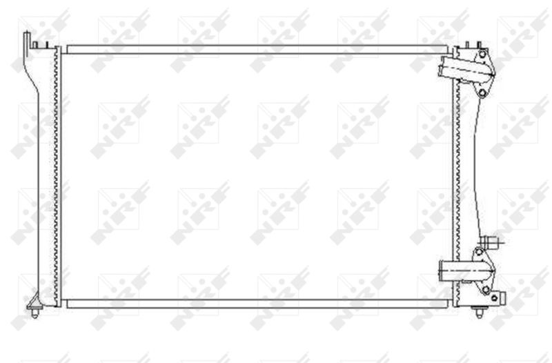 NRF 58251 Radiator, engine cooling