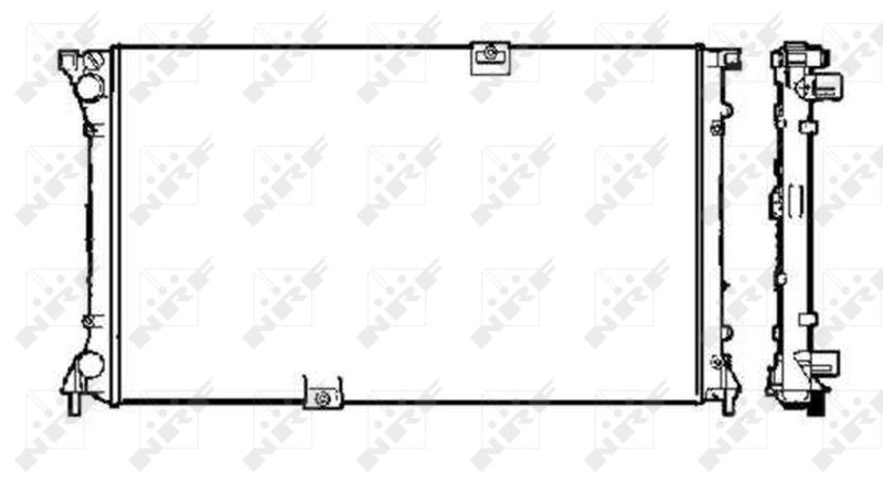NRF 58330 Radiator, engine cooling