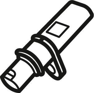 NRF 755263 Sensor, crankshaft pulse