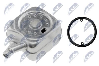 Oil Cooler, engine oil NTY CCL-AU-007