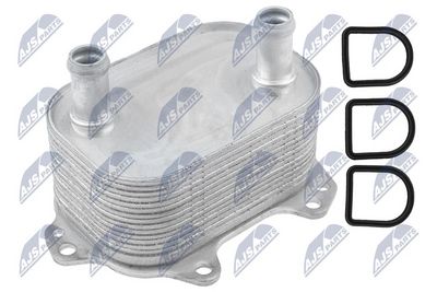 Oil Cooler, engine oil NTY CCL-AU-055