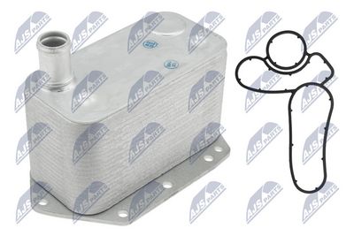 Oil Cooler, engine oil NTY CCL-BM-037