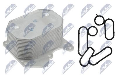 Oil Cooler, engine oil NTY CCL-FR-020