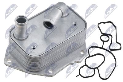 Oil Cooler, engine oil NTY CCL-FR-036