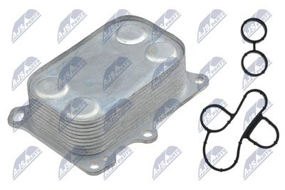 Oil Cooler, engine oil NTY CCL-FT-005