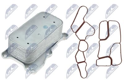 Oil Cooler, engine oil NTY CCL-ME-009