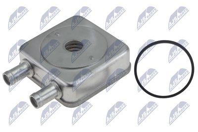 Oil Cooler, automatic transmission NTY CCL-PE-001