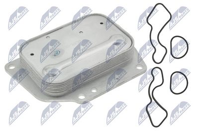 Oil Cooler, engine oil NTY CCL-PL-027