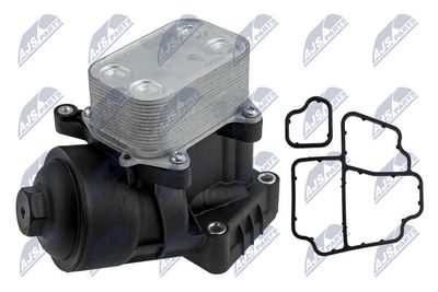 Oil Cooler, engine oil NTY CCL-VW-000