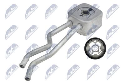 Oil Cooler, engine oil NTY CCL-VW-002