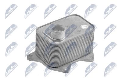Oil Cooler, engine oil NTY CCL-VW-004