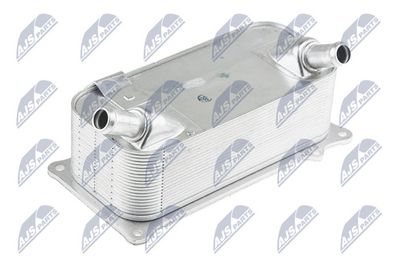 Oil Cooler, engine oil NTY CCL-VW-010
