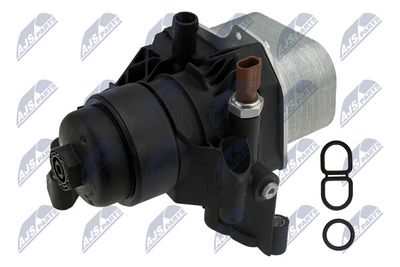 Oil Cooler, engine oil NTY CCL-VW-018